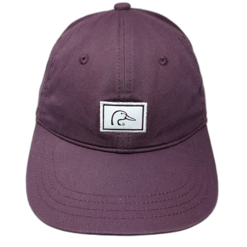 Ducks Unlimited Baseball Cap Purple One Size Strapback Duck Logo Pink Embroidery